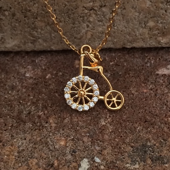 Mini Bicycle Pendant | Great for Girls or Teens - Picture 2 of 8